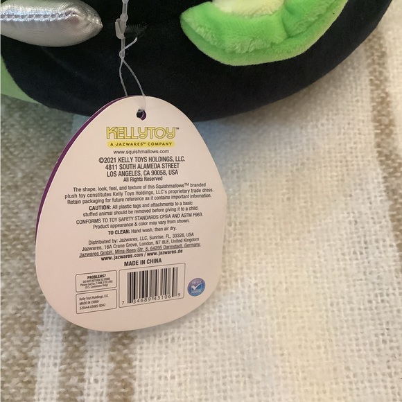 Hallowe'en Squad Squishmallow Green Monster Len 8” - Picture 6 of 7